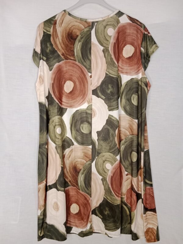 Vestido Estampado de Esferas – Comodidad para los días que no paran